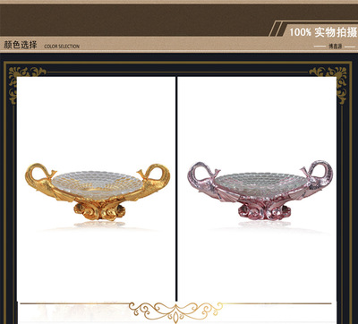 专利创意大象树脂果盘 环保实用，家居装饰新选择，一手货源批发